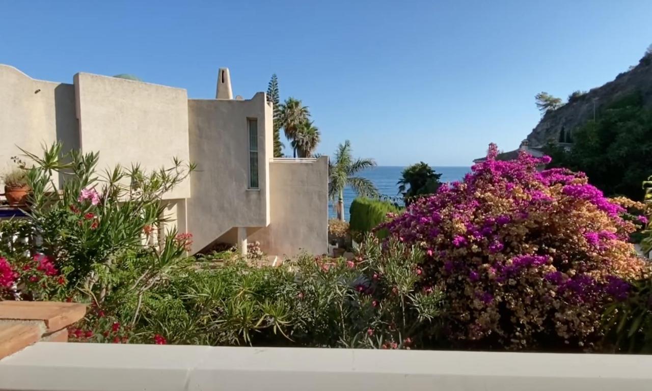 فيلا Espectacular Casa En La Playa Con Piscina Privada Almuñécar المظهر الخارجي الصورة